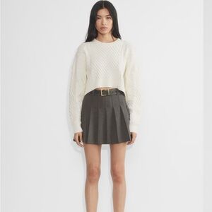 Sunday best cable knit sweater from aritzia